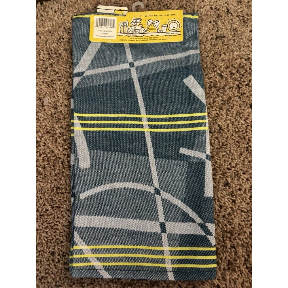 BLue Q Funny Woven Dish Towel ‘I’m Unflappable’